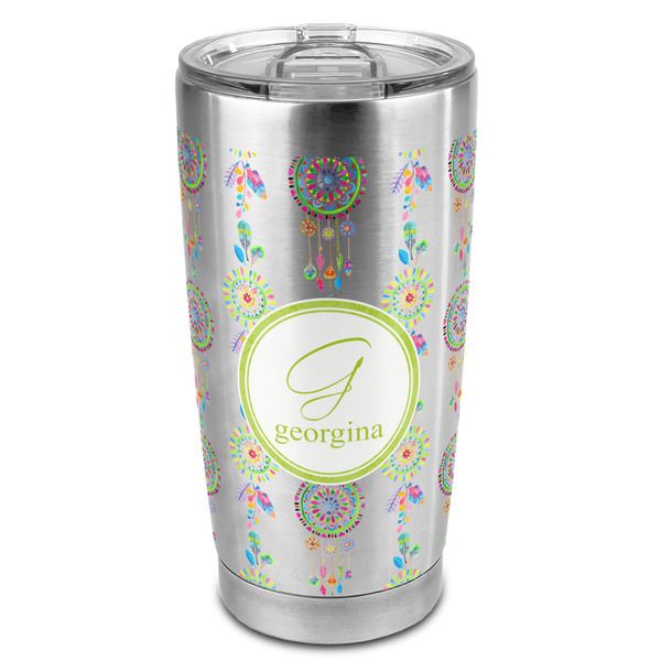 Custom Dreamcatcher 20oz Stainless Steel Double Wall Tumbler - Full Print (Personalized)