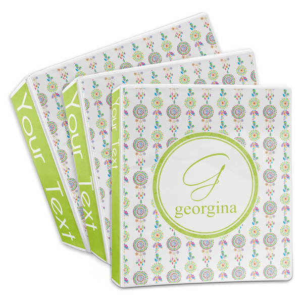 Custom Dreamcatcher 3-Ring Binder (Personalized)