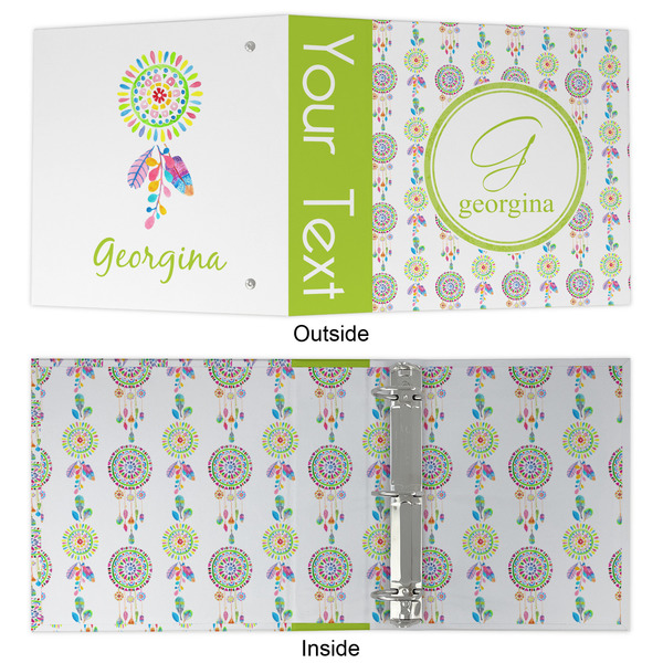 Dreamcatcher 3 Ring Binders - Full Wrap - 2" - APPROVAL
