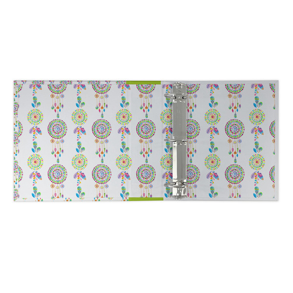 Dreamcatcher 3 Ring Binders - Full Wrap - 2" - OPEN INSIDE