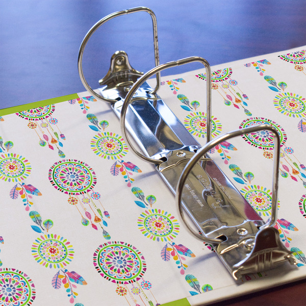 Dreamcatcher 3 Ring Binders - Full Wrap - 3" - DETAIL