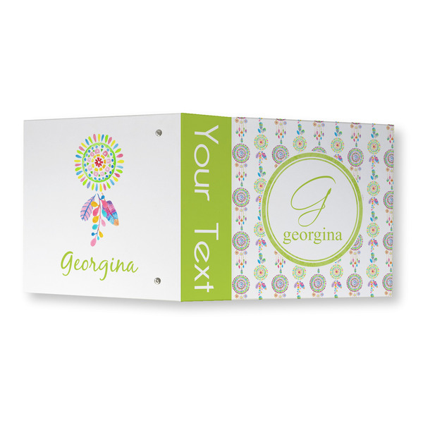 Dreamcatcher 3 Ring Binders - Full Wrap - 3" - OPEN OUTSIDE