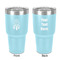 Dreamcatcher 30 oz Stainless Steel Tumbler - Teal - Double-Sided (Personalized)