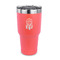 Dreamcatcher 30 oz Stainless Steel Tumbler - Coral - Single Sided (Personalized)
