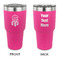 Dreamcatcher 30 oz Stainless Steel Tumbler - Pink - Double Sided (Personalized)
