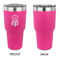 Dreamcatcher 30 oz Stainless Steel Ringneck Tumblers - Pink - Single Sided - APPROVAL