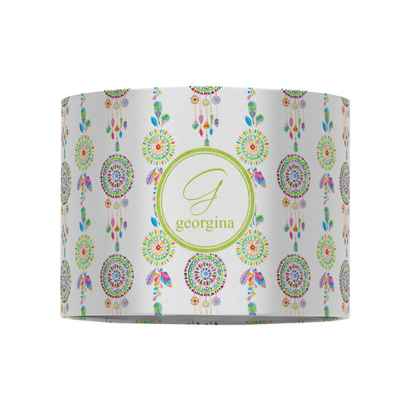 Dreamcatcher 8" Drum Lampshade - FRONT (Fabric)