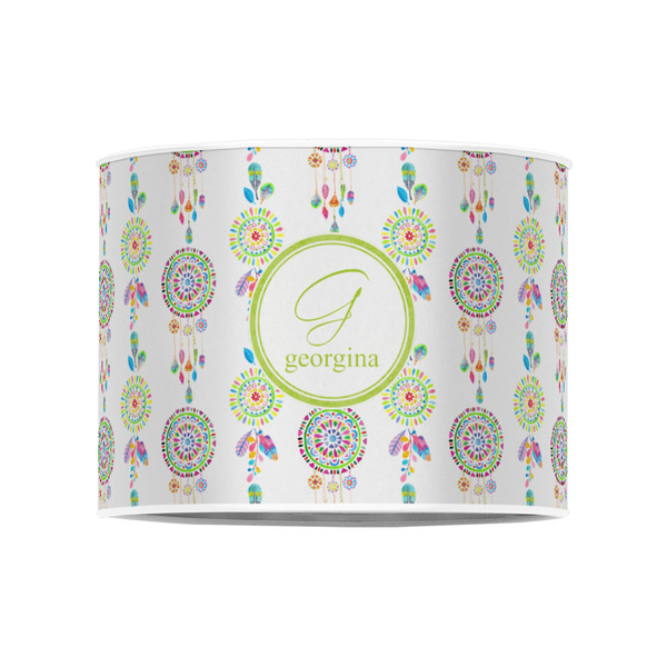 Dreamcatcher 8" Drum Lampshade - FRONT (Poly Film)