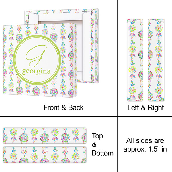 Dreamcatcher 8x8 - Canvas Print - Approval