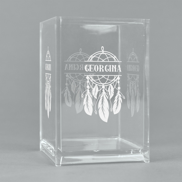 Custom Dreamcatcher Acrylic Pen Holder (Personalized)
