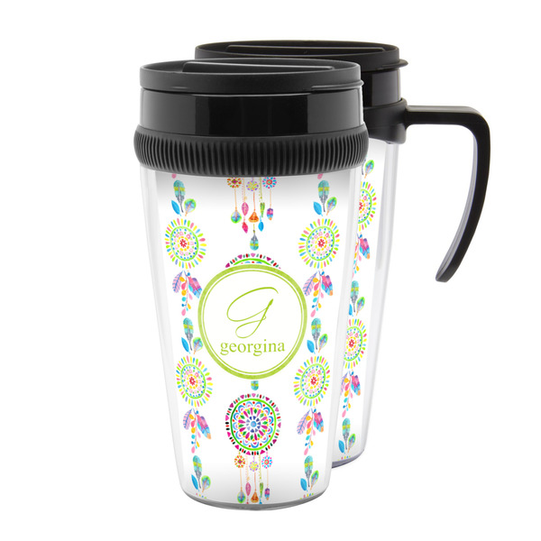 Custom Dreamcatcher Acrylic Travel Mug (Personalized)