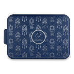 Dreamcatcher Aluminum Baking Pan with Navy Lid (Personalized)