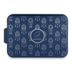 Dreamcatcher Aluminum Baking Pan with Navy Lid (Personalized)