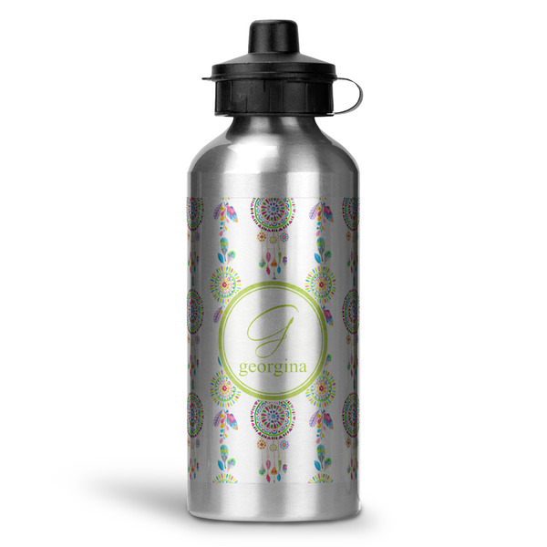 Custom Dreamcatcher Water Bottles - 20 oz - Aluminum (Personalized)