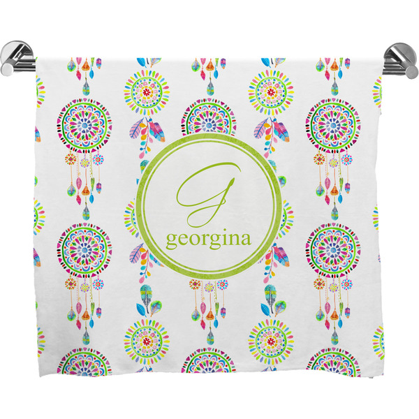 Custom Dreamcatcher Bath Towel (Personalized)