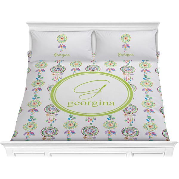 Custom Dreamcatcher Comforter Set - King (Personalized)
