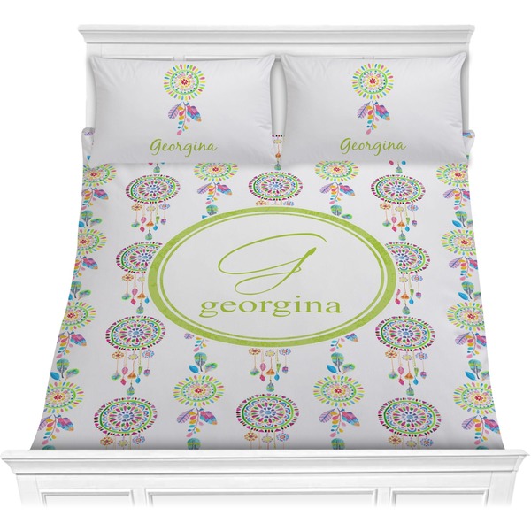 Custom Dreamcatcher Comforter Set - Full / Queen (Personalized)