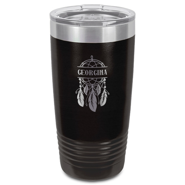 Dreamcatcher Black Polar Camel Tumbler - 20oz - Front