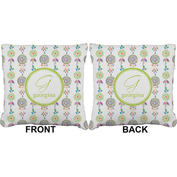 Dreamcatcher Burlap Pillow Approval