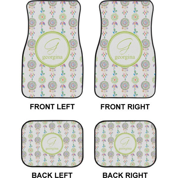 Dreamcatcher Car Floor Mats Set (2F + 2B)