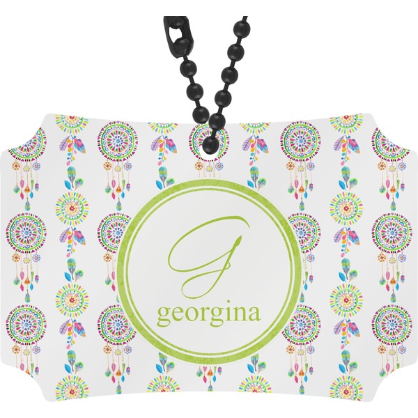 Custom Dreamcatcher Rear View Mirror Ornament (Personalized)