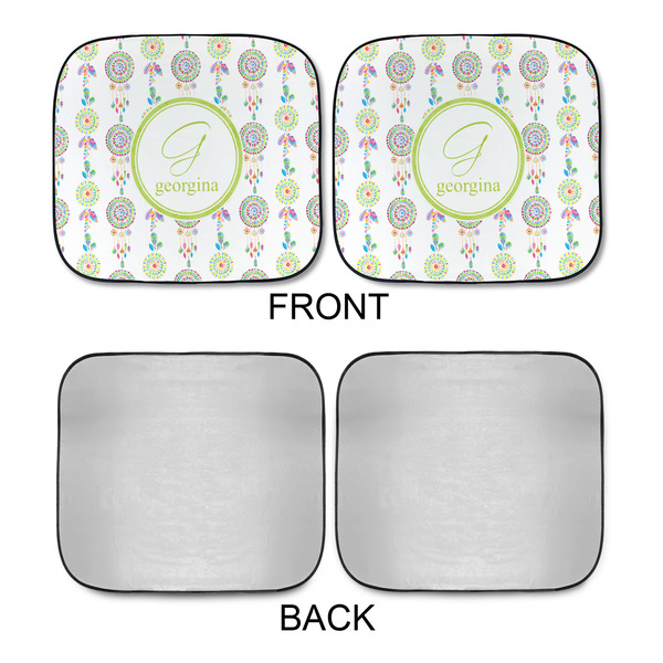 Dreamcatcher Car Sun Shades - APPROVAL