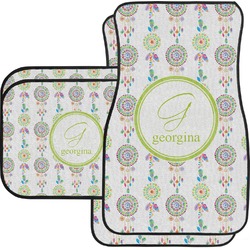 Dreamcatcher Car Floor Mats Set - 2 Front & 2 Back (Personalized)
