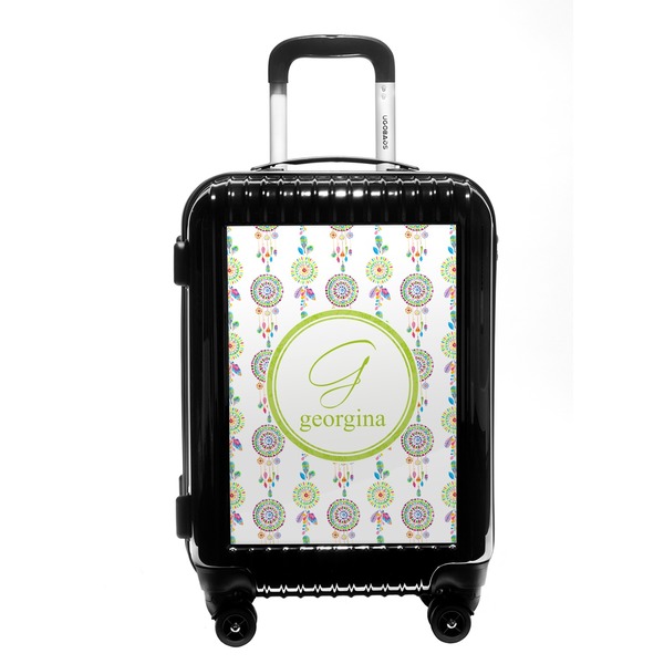 Custom Dreamcatcher Carry On Hard Shell Suitcase (Personalized)