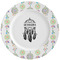Dreamcatcher Ceramic Plate w/Rim