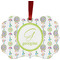 Dreamcatcher Metal Frame Ornament - Double Sided w/ Name and Initial
