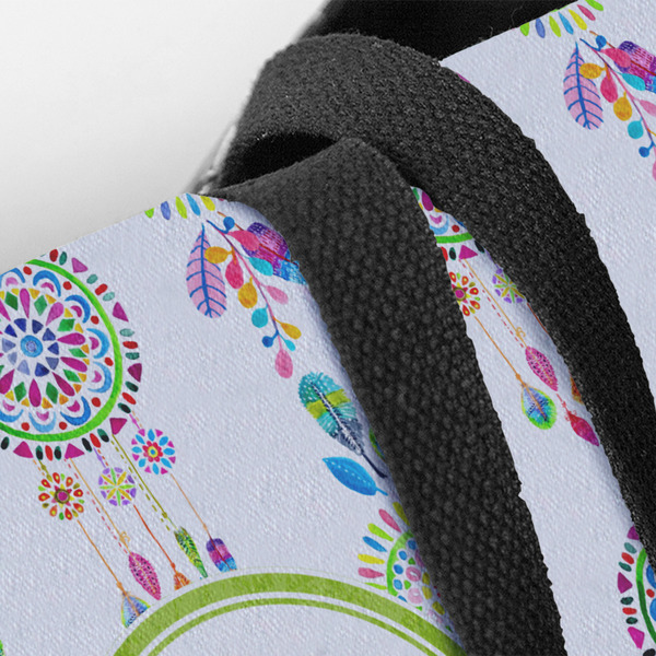 Dreamcatcher Closeup of Tote w/Black Handles