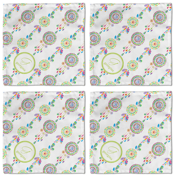 Dreamcatcher Cloth Napkins - Personalized Lunch (APPROVAL) Set of 4