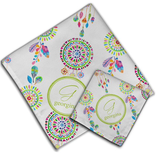 Dreamcatcher Cloth Napkins - Personalized Lunch & Dinner (PARENT MAIN)