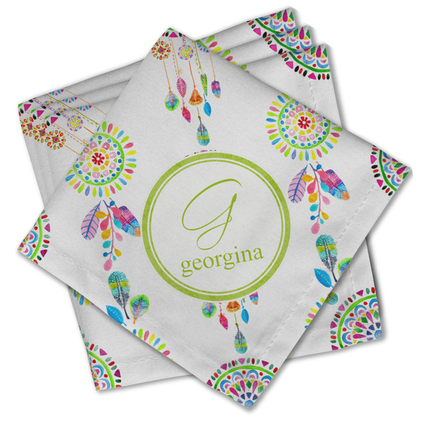 Dreamcatcher Cloth Napkins - Personalized Lunch (PARENT MAIN Set of 4)