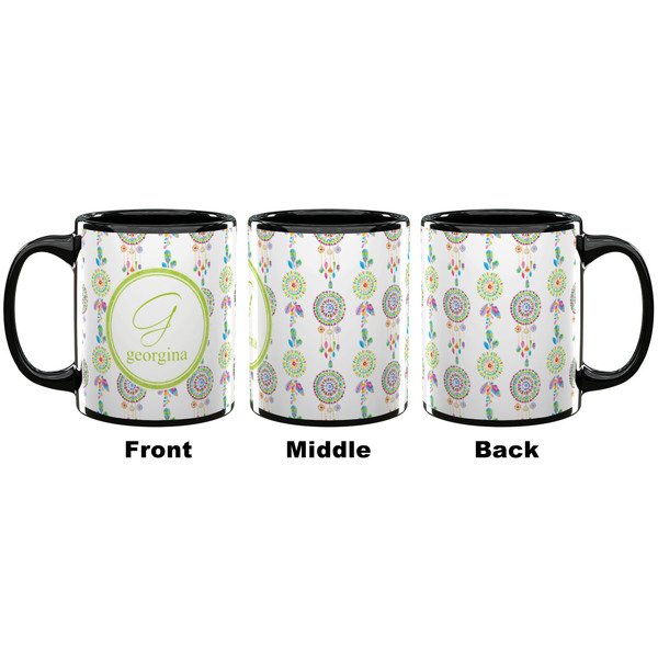 Dreamcatcher Coffee Mug - 11 oz - Black APPROVAL