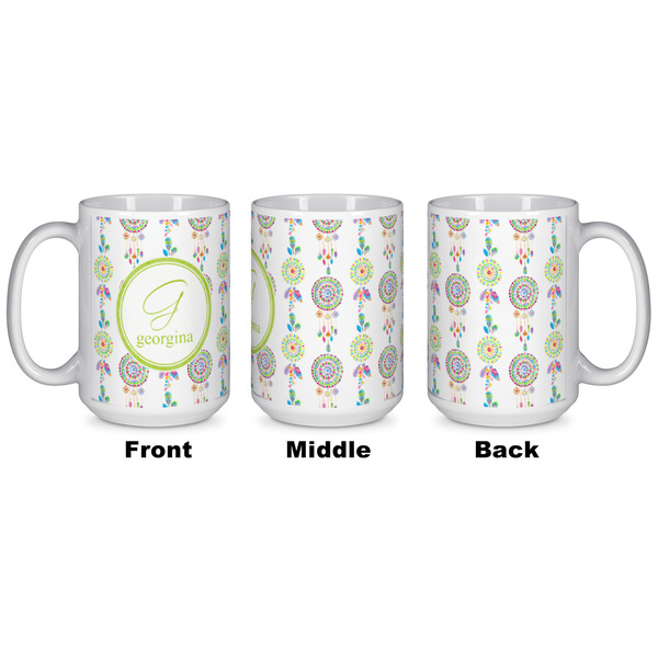 Dreamcatcher Coffee Mug - 15 oz - White APPROVAL