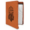 Dreamcatcher Leatherette Zipper Portfolio with Notepad - Single Sided (Personalized)