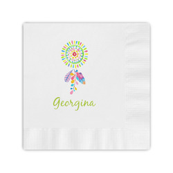 Dreamcatcher Coined Cocktail Napkins (Personalized)