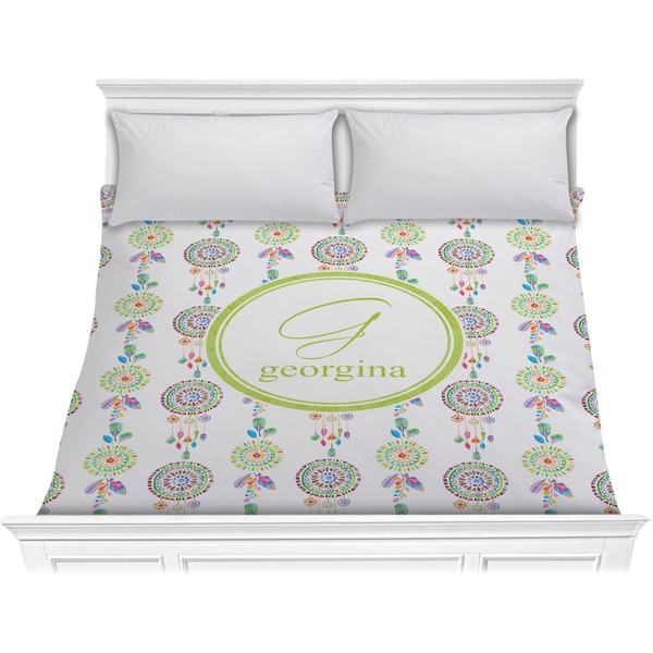 Custom Dreamcatcher Comforter - King (Personalized)