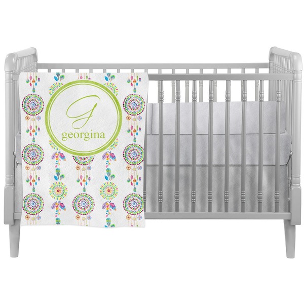 Custom Dreamcatcher Crib Comforter / Quilt (Personalized)