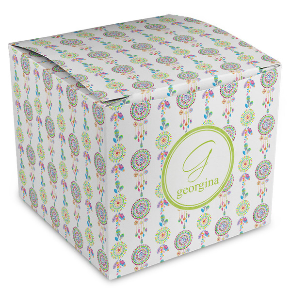 Custom Dreamcatcher Cube Favor Gift Boxes (Personalized)