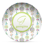 Dreamcatcher Microwave Safe Plastic Plate - Composite Polymer (Personalized)