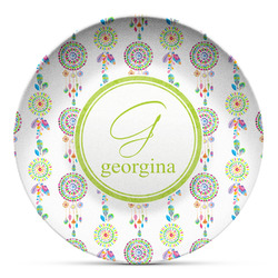 Dreamcatcher Microwave Safe Plastic Plate - Composite Polymer (Personalized)