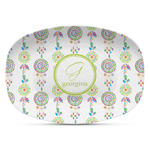 Dreamcatcher Plastic Platter - Microwave & Oven Safe Composite Polymer (Personalized)