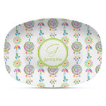 Dreamcatcher Plastic Platter - Microwave & Oven Safe Composite Polymer (Personalized)