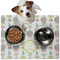 Dreamcatcher Dog Food Mat - Medium LIFESTYLE