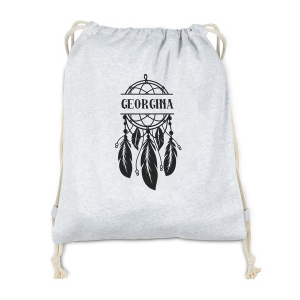 Custom Dreamcatcher Drawstring Backpack - Sweatshirt Fleece (Personalized)