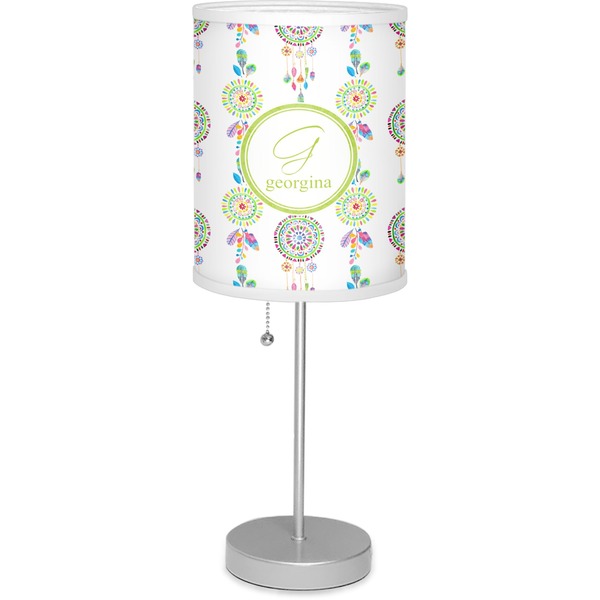 Custom Dreamcatcher Lamp with Drum Shade (Personalized)