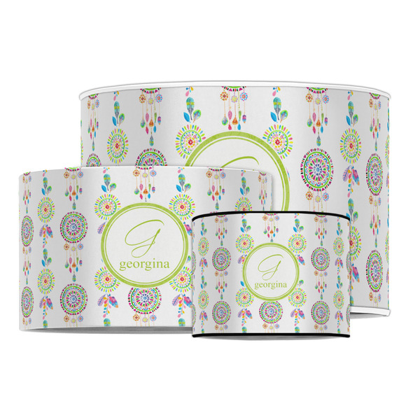 Dreamcatcher Drum Lampshades - MAIN