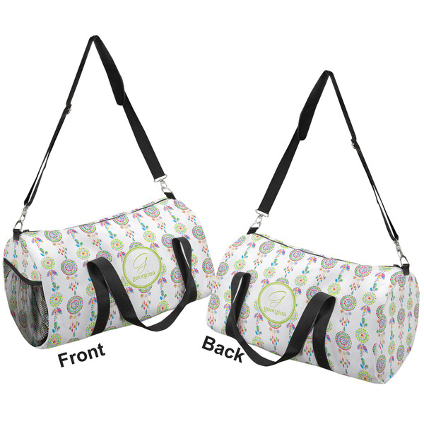 Dreamcatcher Duffle bag large front and back sides